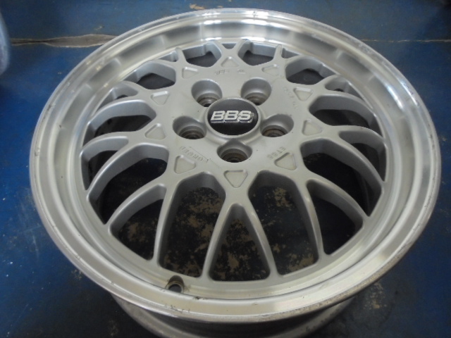スバル純正オプション　ＢＢＳホイール 完売)(中古)☆BBS スバル純正オプション 16X6.5J+55 5/100 4本SET